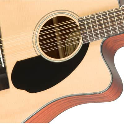 Fender CD-60SCE Dreadnought 12-string, Walnut Fingerboard, Natural image 3