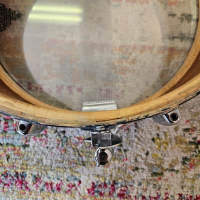 Slingerland No. 151 14x5.5" 3-ply Student Model Snare - Blue/Silver Duco 1960s image 20