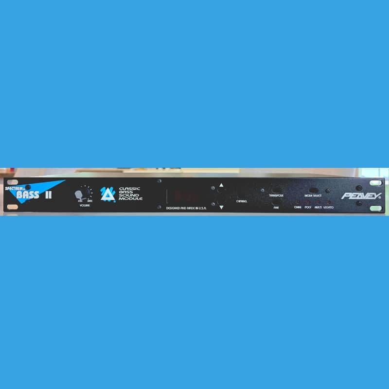Used Peavey Spectrum Bass II Synthesizer Module - 1998, New Replacement Power Supply