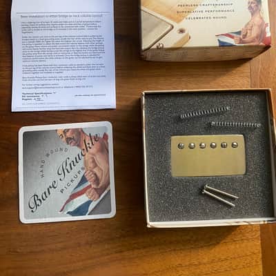 Bare Knuckle The Mule humbucking pickup - aged nickel cover image 1