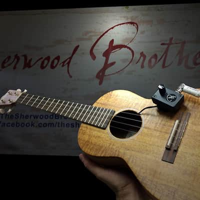 "THE GRIP" UKUELE PICKUP with FLEXIBLE MICRO-GOOSE NECK by Myers Pickups by Myers Pickups image 1
