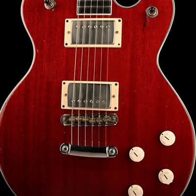 Vintage 1976 Hagstrom Swede Cherry Red Translucent With Case image 6