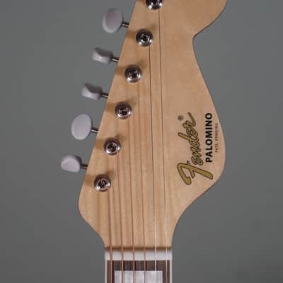 Fender Palomino Vintage, Aged White Pickguard, Sienna Sunburst w/ Vintage-Style HSC image 3