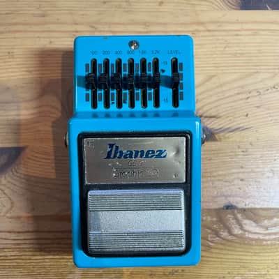 Ibanez GE9 Graphic EQ 1980s - Blue image 3