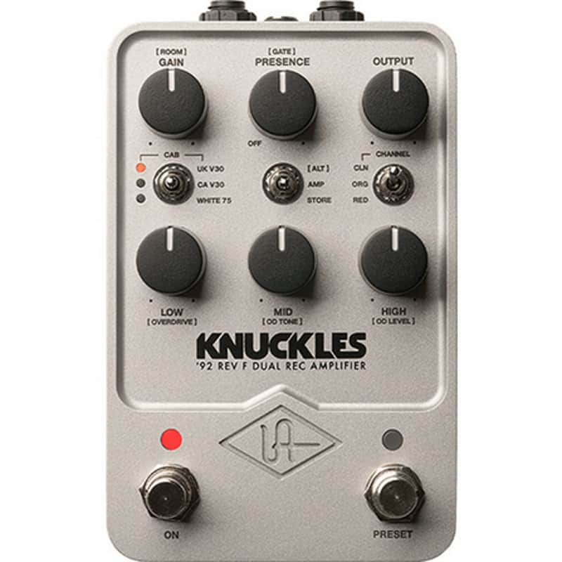 Universal Audio UA-KNUCKLES Knuckles ‘92 Dual Rec Amplifier Emulation Pedal image 1