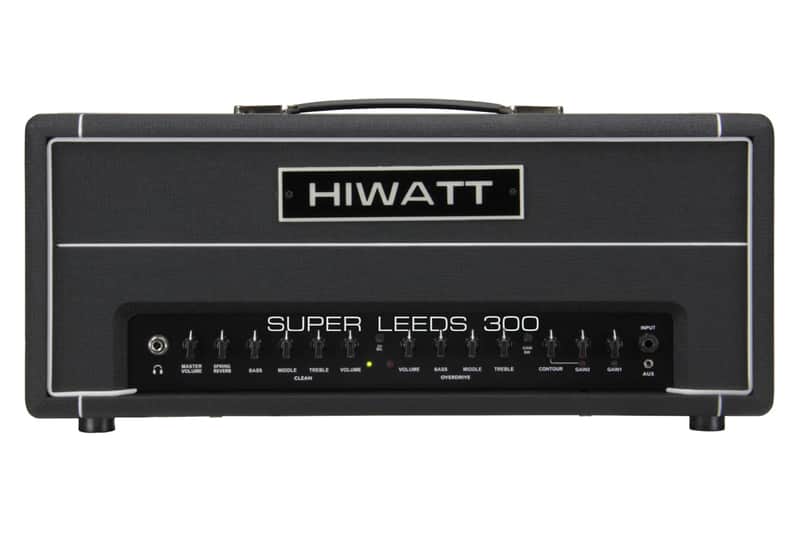 Hiwatt Super Leeds 300R Guitar Head 2025 - Black image 1