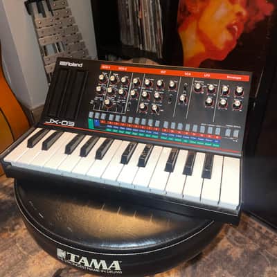 Roland JX-03 Boutique Series Synthesizer Module with K-25m Keyboard 2016 - Present - Black