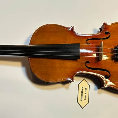 Vintage 4/4 violin - unlabeled - believed to be German - 1925-1930 image 2