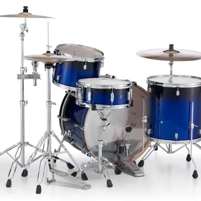 Pearl Decade Maple Kobalt Blue Fade Kit 24x14, 13x9, 16x16 3pc Shell Pack Drum Set Authorized Dealer image 8