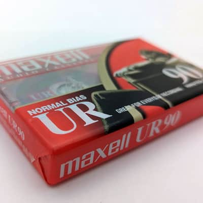 Maxell UR90 Blank Audio Cassette Tape - Sealed - Brand New image 2