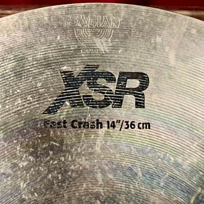 14" Sabian XSR Fast Crash Cymbal 694g *Video* image 3