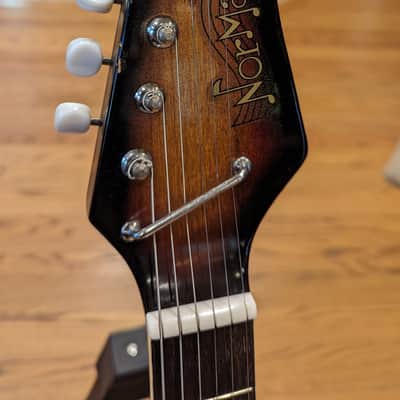 1960's Norma Electric Guitar - Sunburst - All Original - w case image 4