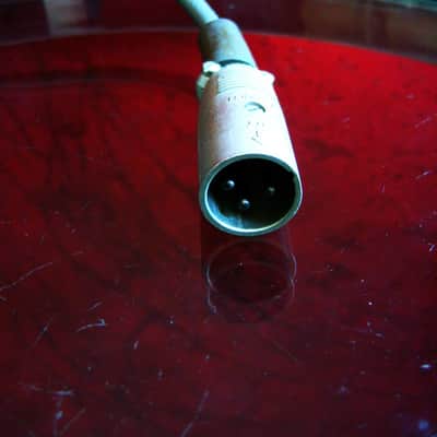 Vintage 1950's Altec 633A dynamic microphone "Salt Shaker" w period stand & cable High Z PROP image 14