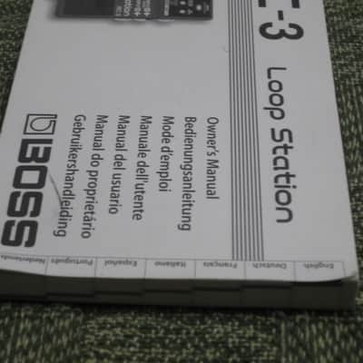 lightly handled genuine Boss Owner's Manual for RC-3 Loop Station (NO pedal / NO other items) specifically from 2012 (172 total pages cover to cover) English, German, French, Italian, Spanish, Portuguese, Dutch image 8