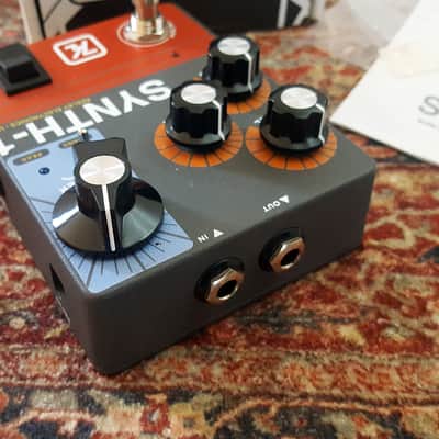 Keeley Synth 1 Reverse Attack Fuzz Wave Generator 2019 - Present - Grey / Red / Blue image 5