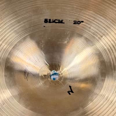 VINTAGE 20” Sabian HH HEAVY Ride 2834g Super Early Model! image 10