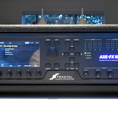 Fractal Audio Axe-FX III 2018 With NYC 3U Rack case | Reverb