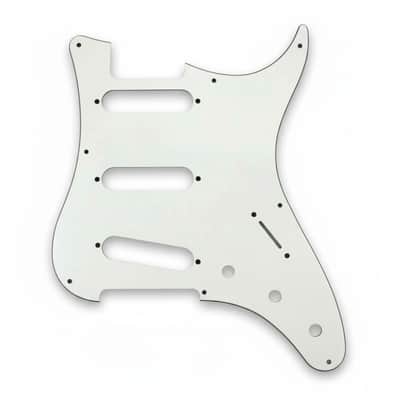 PRS Silver Sky Pickguard 8-Hole SSS - 3-Ply Mint Green image 4