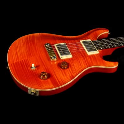 Used 2003 Paul Reed Smith Custom 22 Brazilian Board Electric Guitar Orange image 7