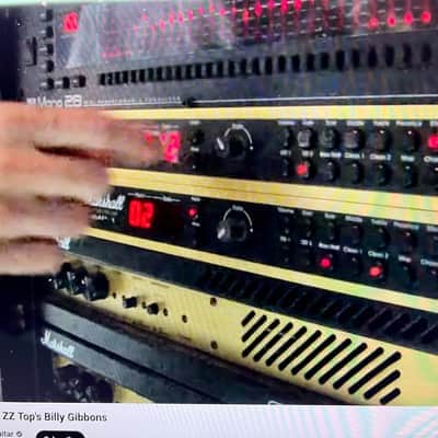 Marshall Valvestate Pro Power Amplifier 120/120 Stereo 2 Channel Watt Amp Valve Rack Mount Rackmount Billy Gibbons VTG Vintage Gold and Black image 13