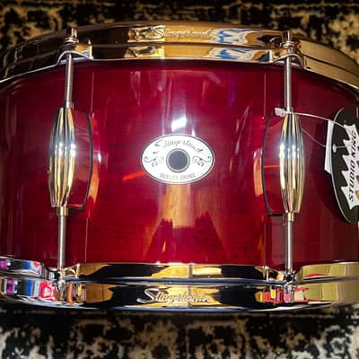 Slingerland 6.5" x 14" Studio King Snare Drum - Royal Crimson Lacquer image 1