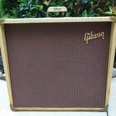 Vintage 1960 Gibson GA-80 Vari-Tone Amp - Tweed - Very Rare image 1