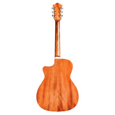 Guild OM-140CE Orchestra Cutaway Acoustic/Electric Guitar - Natural - B-Stock image 8