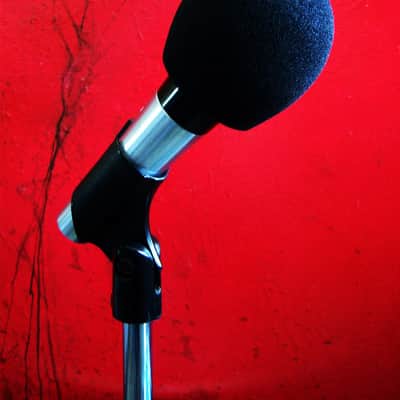 Vintage 1970's Shure 565SD / 565 Switchable Cardioid Dynamic Microphone Low Z w accessories Jimi Hendrix image 5