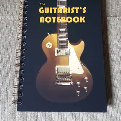Guitarist's notebook for keeping tabs, chords, fretboard maps, lyrics, and amp settings. Hardcover. image 1