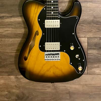 Warmoth  Telecaster Thinline + New Gig Bag image 3