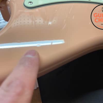 1999 Fender Japan ST62-70TX '62 Reissue Stratocaster Shell Pink CIJ w/ USA Texas Specials image 12