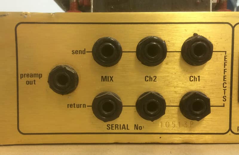 Marshall 2001 375w All Tube Bass Amp 1982 Built Only 96 Made Rare