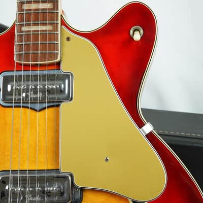 1966 Fender Coronado II, Sunburst image 10