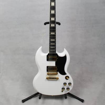 Epiphone SG Custom HH, Alpine White w/ Gig Bag image 1