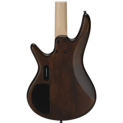 Ibanez SR Gio GSR200B Electric Bass Guitar, Jatoba Fretboard, Walnut Flat image 17