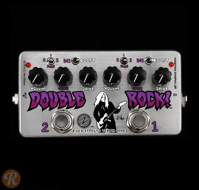 Zvex Double Rock Vexter Dual Distortion Pedal | Reverb