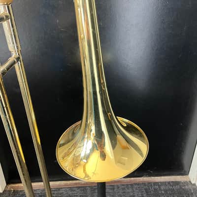 Bach TB300 Student Model Bb Trombone 2000s - Lacquered Brass image 3