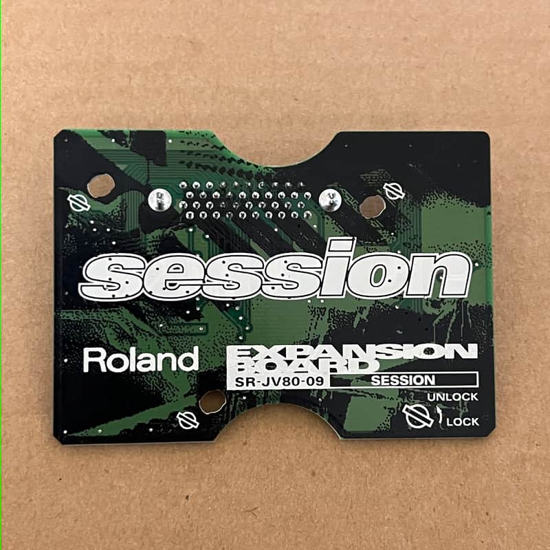 Roland SR-JV80-09 Session Expansion Board 1990s - Green image 1