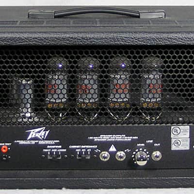 Peavey Triple XXX Ultra Tube Series 120-Watt Guitar Head Black with Metal Front image 2