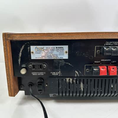 Sansui 600L - All Wave Stereo Tuner Amplifier image 9