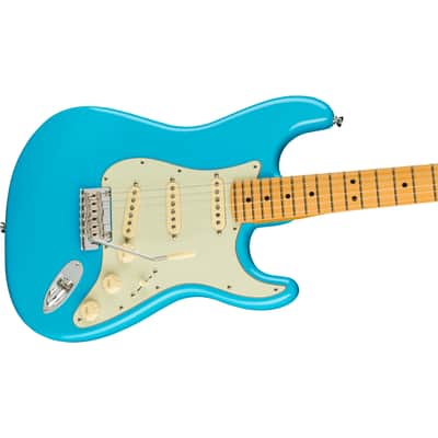 Fender American Professional II Strat MN (Miami Blue) - Electric Guitar image 3