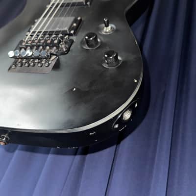 Schecter Damien-6 FR 2005 - 2011 - Satin Black image 8