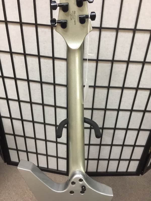 Cort VX-2X metallic silver electric guitar with EMG pick ups