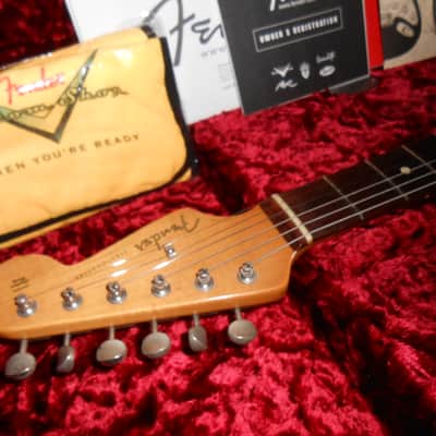 Fender Road Worn 2009-2015 - Olympic White w/ Custom Shop Ancho Poblano hand-wound pickups & CS case image 7