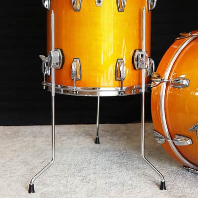 Ludwig Classic Maple Jazzette 18" / 12" / 14" & Snare Drum Set w/ VIDEO! Bop Kit Outfit Rounded Edges image 3