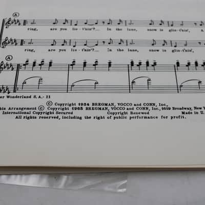 Bregman, Vocco and Conn, Inc Winter Wonderland Sheet Music Bregman, Vocco & Conn, Clay Warnick image 4