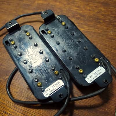 Seymour Duncan Mark Holcomb Signature Alpha / Omega 7-String Pickup Set - Black image 3