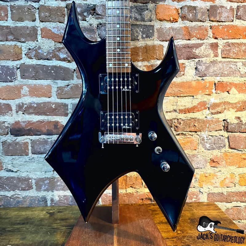 B.C. Rich Warlock Bronze Series Electric Guitar (Black - | Reverb