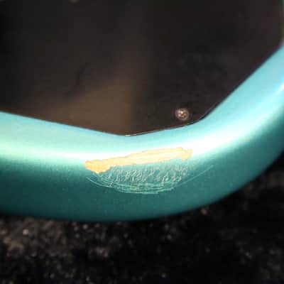 1993 Fender USA Precision Plus Deluxe , "Longhorn" or "Boner" bass, Caribbean Mist image 13