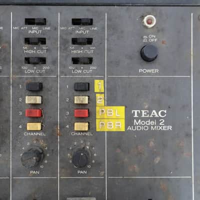 TEAC Model 2 Vintage Audio Mixer *Sold As Is* image 4